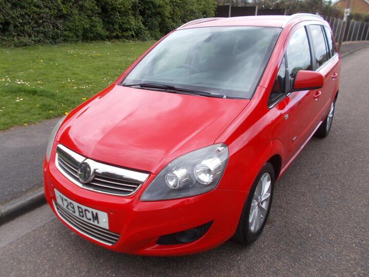 Vauxhall Zafira 1.7 CDTi EcoFLEX Design Euro 5 5dr (SNav)