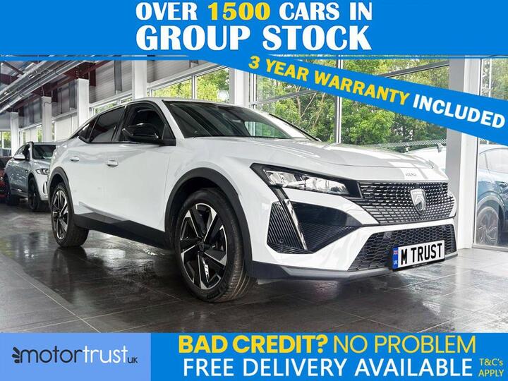 Peugeot 408 1.2 PureTech Allure Premium Fastback EAT Euro 6 (s/s) 5dr Peugeot 408 1.2 PureTech Allure Premium Fastback EAT Euro 6 (s/s) 5dr