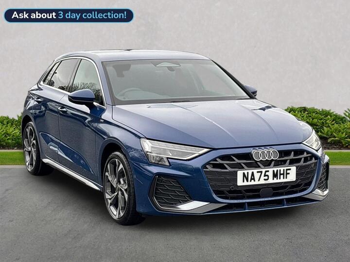 Audi A3 1.5 TFSI S Line Sportback S Tronic Euro 6 (s/s) 5dr