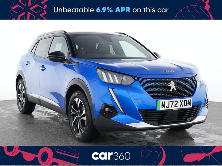 Peugeot E-2008 50kWh GT Auto 5dr (7kW Charger) Peugeot E-2008 50kWh GT Auto 5dr (7kW Charger)