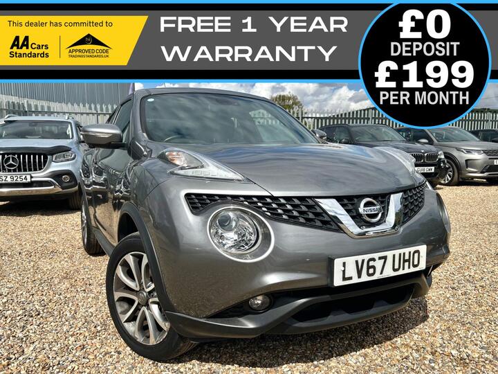 Nissan JUKE 1.6 Tekna XTRON Euro 6 5dr