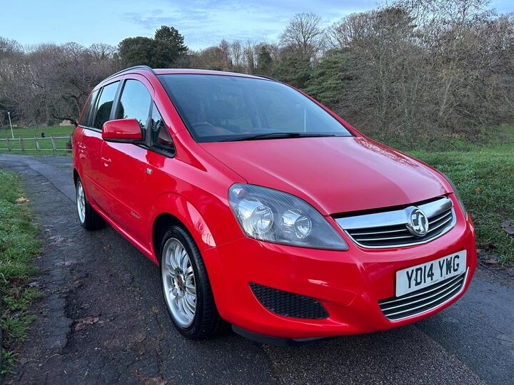 Vauxhall Zafira 1.8 16V Exclusiv Euro 5 5dr