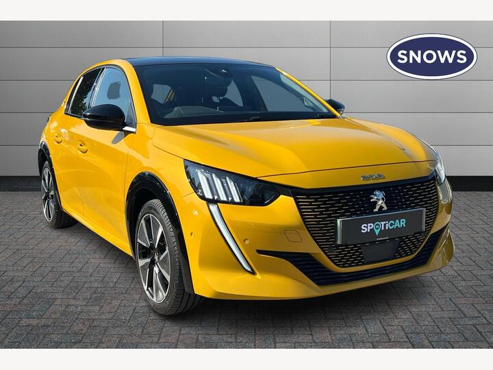 Peugeot E-208 50kWh GT Auto 5dr (7kW Charger)