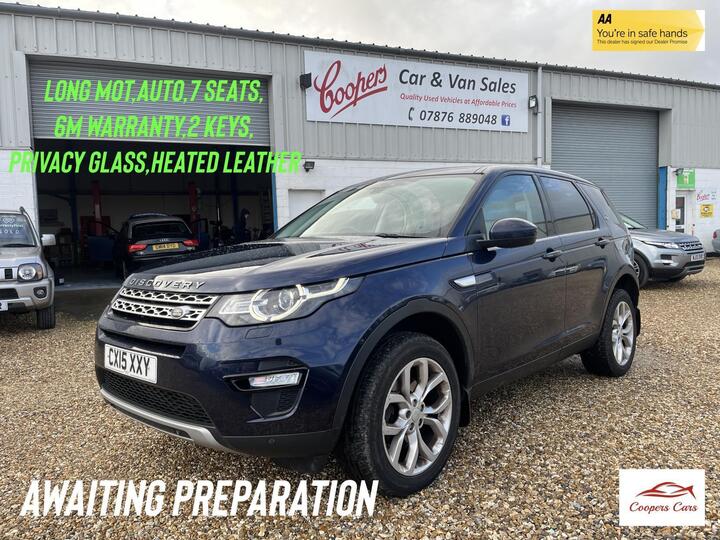 Land Rover Discovery Sport 2.2 SD4 HSE Auto 4WD Euro 5 (s/s) 5dr