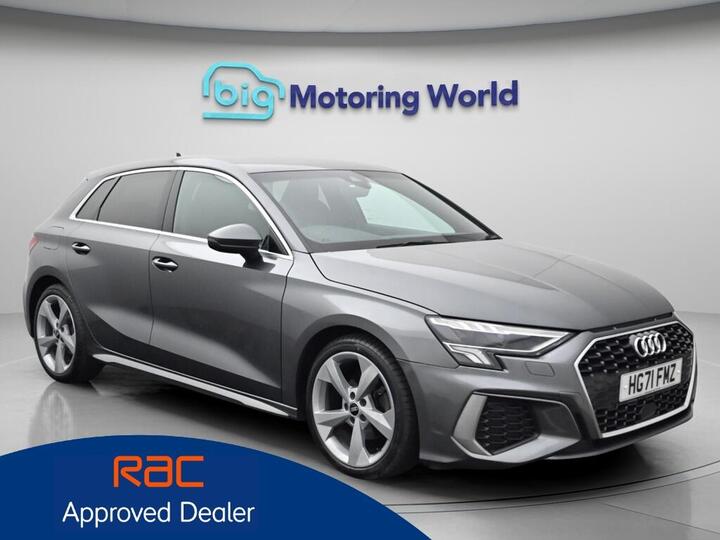 Audi A3 1.5 TFSI 35 S Line Sportback S Tronic Euro 6 (s/s) 5dr