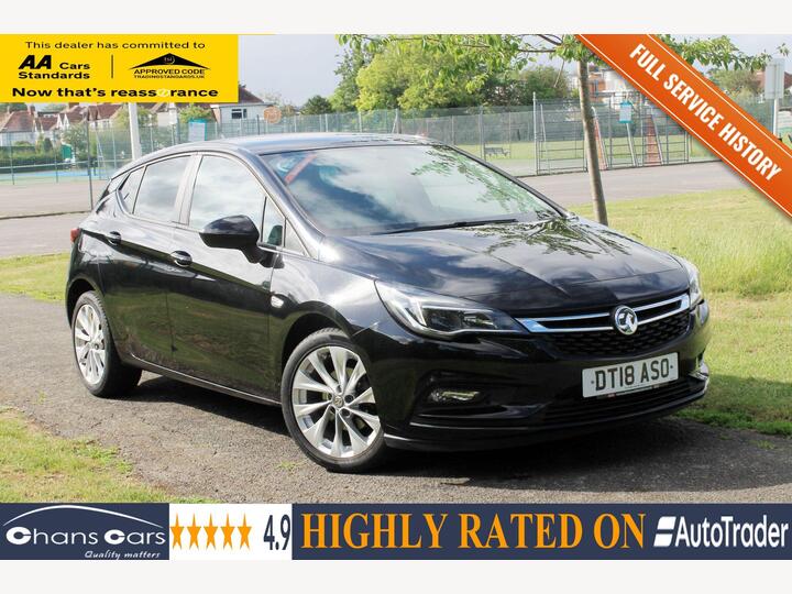 Vauxhall Astra 1.4i Turbo Tech Line Nav Euro 6 5dr