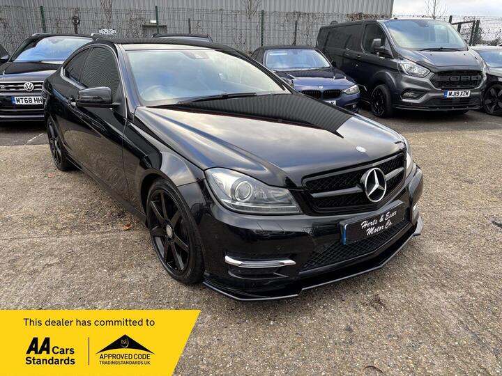Mercedes-Benz C Class 1.6 C180 BlueEfficiency AMG Sport G-Tronic+ Euro 5 (s/s) 2dr