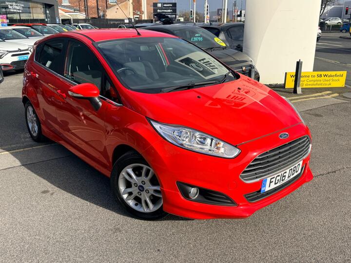 Ford Fiesta 1.0T EcoBoost Zetec Euro 6 (s/s) 5dr