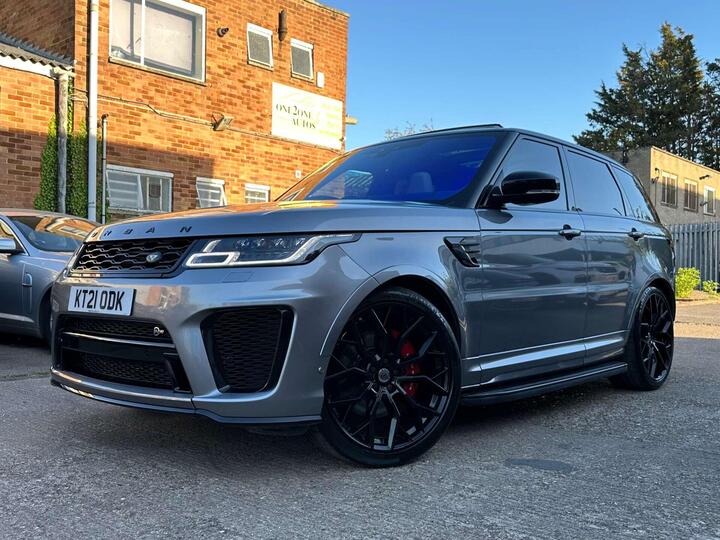 Land Rover Range Rover Sport 5.0 P575 V8 SVR Auto 4WD Euro 6 (s/s) 5dr Land Rover Range Rover Sport 5.0 P575 V8 SVR Auto 4WD Euro 6 (s/s) 5dr