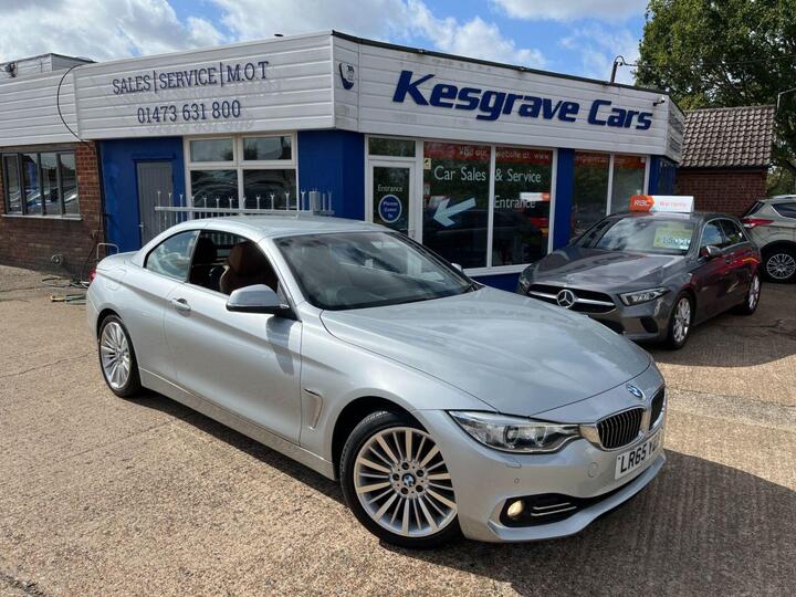 BMW 4 SERIES 2.0 428i Luxury Euro 6 (s/s) 2dr