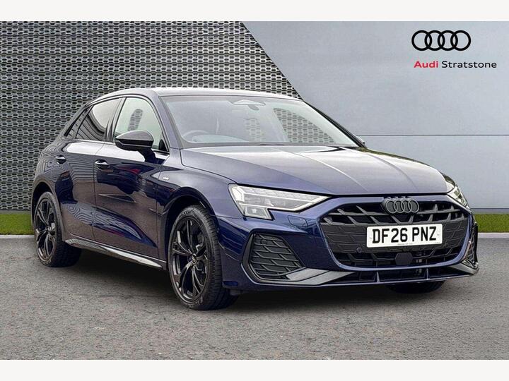 Audi A3 1.5 TFSIe Black Edition Sportback S Tronic Euro 6 (s/s) 5dr 17.9kWh