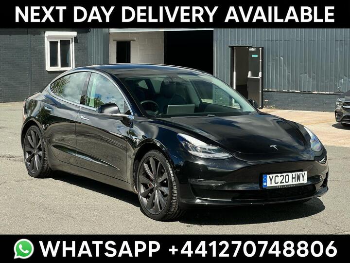 Tesla Model 3 (Dual Motor) Performance Auto 4WDE 4dr (Performance Upgrade) Tesla Model 3 (Dual Motor) Performance Auto 4WDE 4dr (Performance Upgrade)