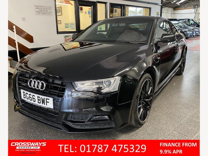 Audi A5 2.0 TFSI Black Edition Plus Quattro Euro 6 (s/s) 2dr