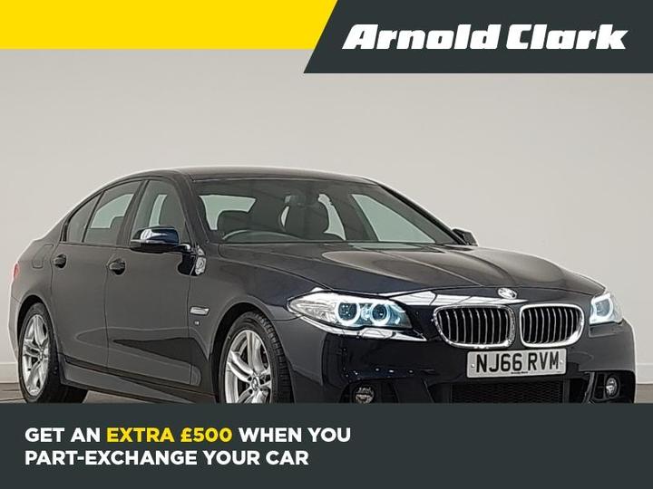 BMW 5 Series 2.0 520d M Sport Auto Euro 6 (s/s) 4dr