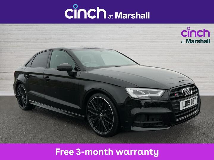 Audi S3 2.0 TFSI Black Edition S Tronic Quattro Euro 6 (s/s) 4dr