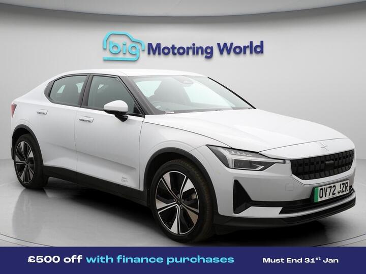 Polestar Polestar 2 Single Motor 69kWh Standard Range Fastback Auto FWD 5dr