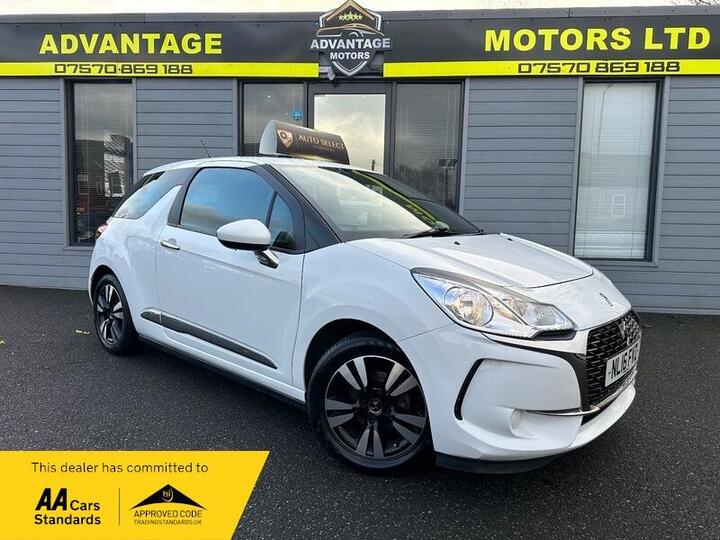 DS AUTOMOBILES DS 3 1.2 PureTech Chic Euro 6 3dr