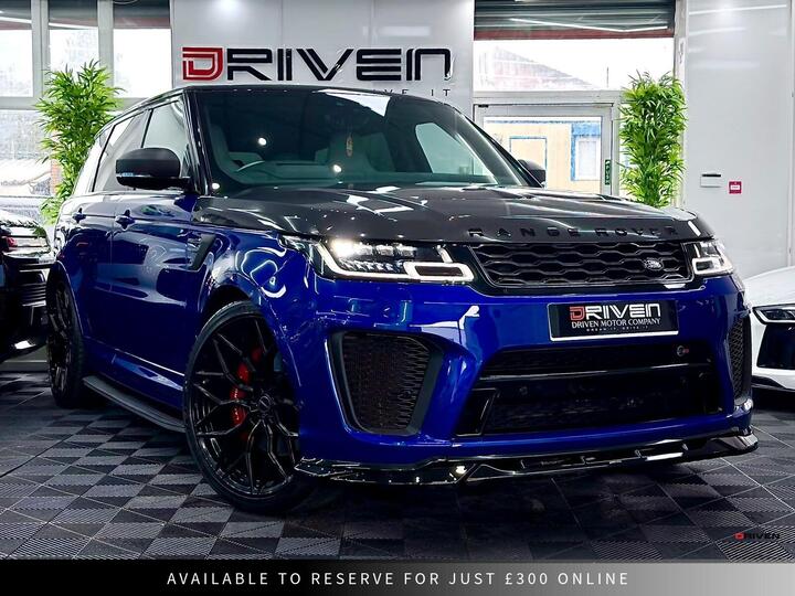 Land Rover Range Rover Sport 5.0 P575 V8 SVR Auto 4WD Euro 6 (s/s) 5dr