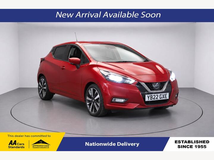 Nissan MICRA 1.0 IG-T Tekna Euro 6 (s/s) 5dr
