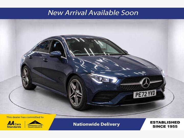 Mercedes-Benz CLA 2.0 CLA250 AMG Line Coupe 7G-DCT Euro 6 (s/s) 4dr