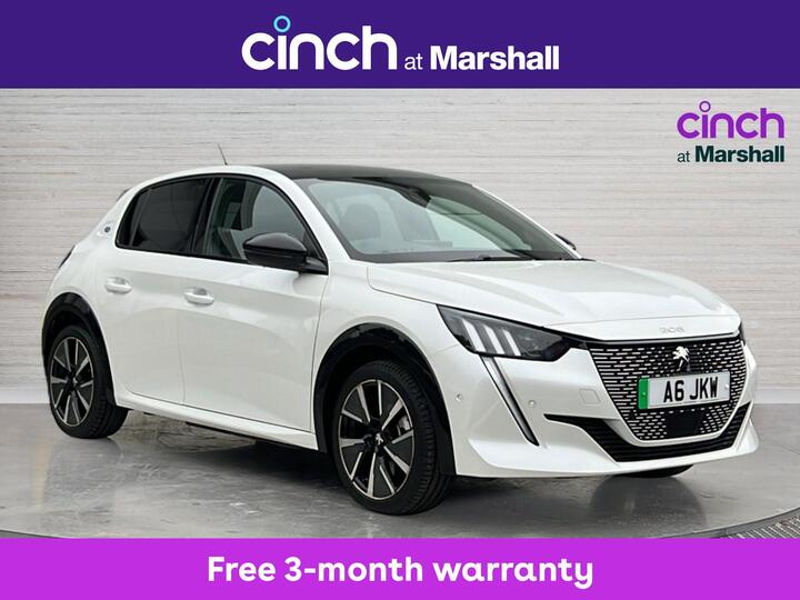 Peugeot E-208 50kWh GT Premium Auto 5dr (7kW Charger)
