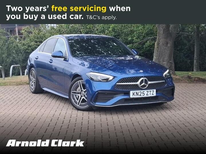 Mercedes-Benz C Class 1.5 C200h MHEV AMG Line G-Tronic+ Euro 6 (s/s) 4dr