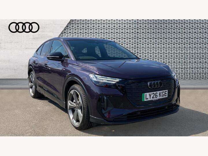 Audi Q4 E-tron 45 Black Edition Sportback Auto 5dr 82kWh