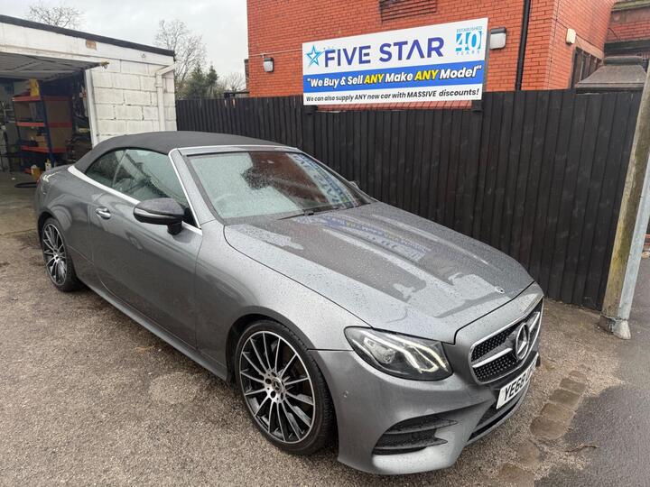 Mercedes-Benz E Class 2.0 E220d AMG Line (Premium) Cabriolet G-Tronic+ Euro 6 (s/s) 2dr