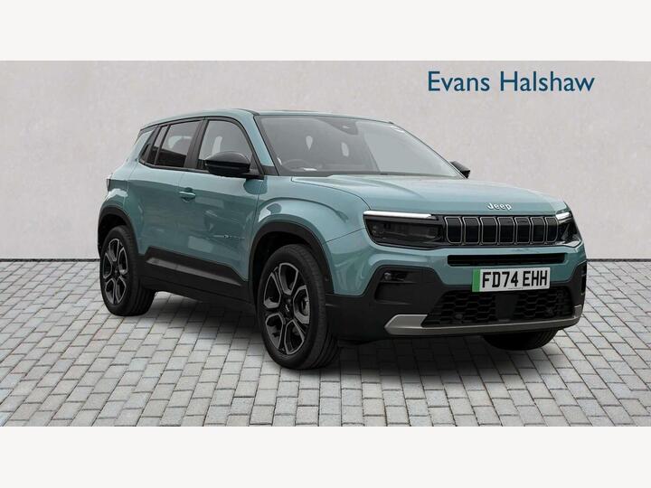 Jeep AVENGER ELECTRIC HATCHBACK 54kWh Summit Auto 5dr