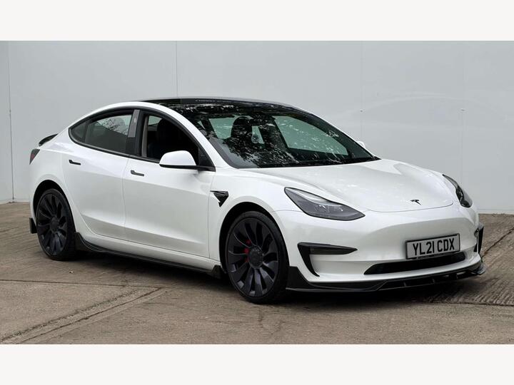 Tesla MODEL 3 (Dual Motor) Performance Auto 4WDE 4dr (Performance Upgrade)