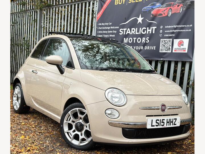Fiat 500 0.9 TwinAir Lounge Dualogic Euro 6 (s/s) 3dr