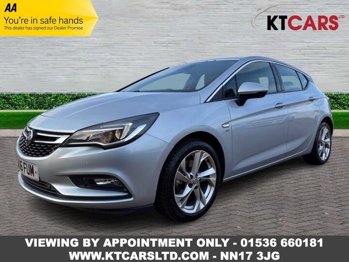 Vauxhall ASTRA 1.6 CDTi BlueInjection SRi Nav Euro 6 (s/s) 5dr