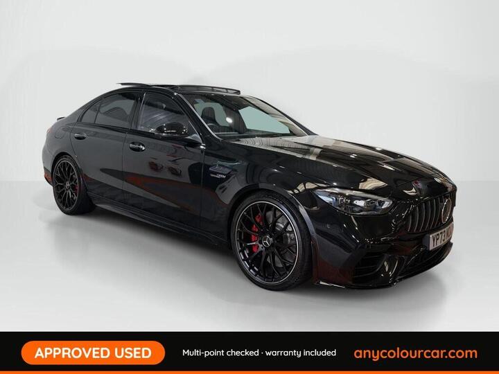 Mercedes-Benz C Class 2.0 C63 6.1kWh AMG S E Performance Night Edition (Premium Plus) SpdS MCT 4MATIC+ Euro 6 (s/s) 4dr