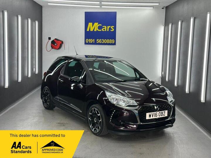 DS AUTOMOBILES DS 3 1.6 BlueHDi Elegance Euro 6 (s/s) 3dr