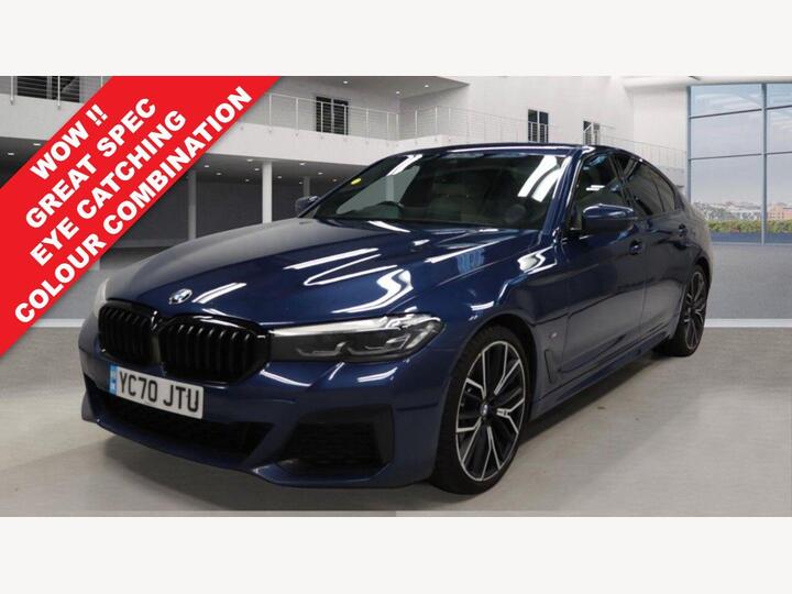 BMW 5 SERIES 2.0 520d MHT M Sport Steptronic Euro 6 (s/s) 4dr