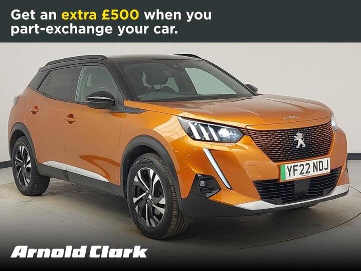 Peugeot E-2008 50kWh GT Auto 5dr (7kW Charger)