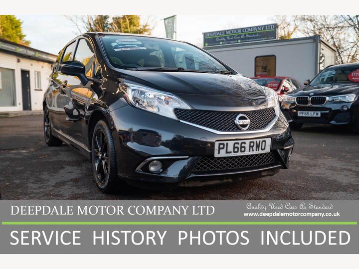 Nissan Note 1.2 Black Edition Euro 6 (s/s) 5dr
