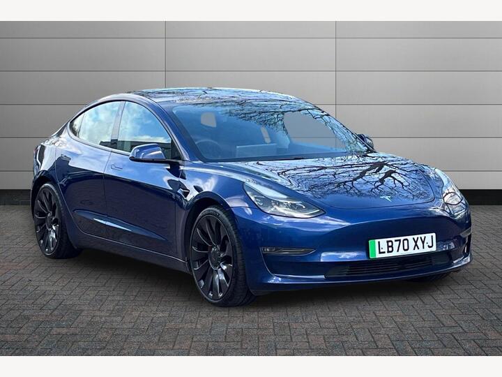 Tesla Model 3 (Dual Motor) Performance Auto 4WDE 4dr (Performance Upgrade) Tesla Model 3 (Dual Motor) Performance Auto 4WDE 4dr (Performance Upgrade)