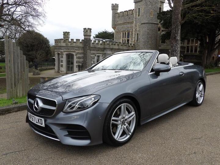 Mercedes-Benz E Class 2.0 E220d AMG Line (Premium) Cabriolet G-Tronic+ Euro 6 (s/s) 2dr Mercedes-Benz E Class 2.0 E220d AMG Line (Premium) Cabriolet G-Tronic+ Euro 6 (s/s) 2dr