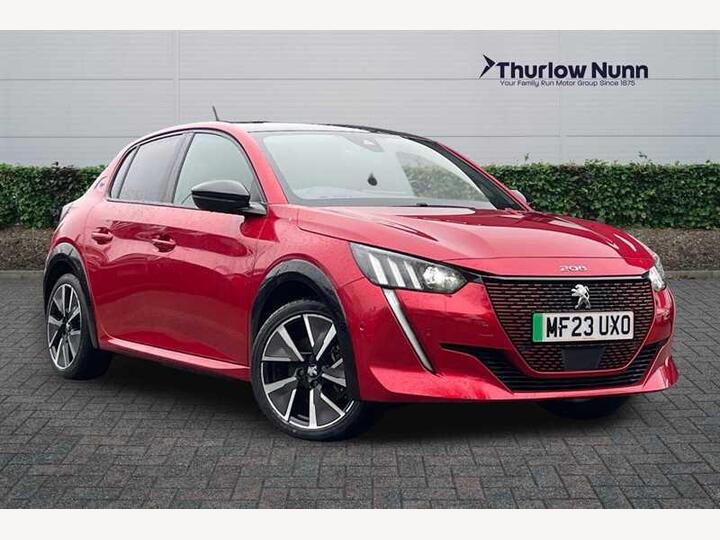Peugeot E-208 50kWh GT Premium Auto 5dr (7kW Charger)