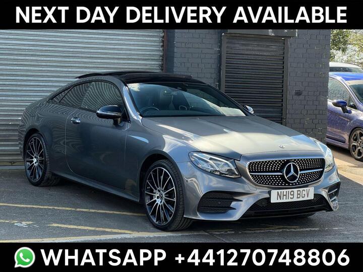 Mercedes-Benz E-CLASS 2.9 E400d AMG Line (Premium Plus) G-Tronic+ 4MATIC Euro 6 (s/s) 2dr Mercedes-Benz E-CLASS 2.9 E400d AMG Line (Premium Plus) G-Tronic+ 4MATIC Euro 6 (s/s) 2dr