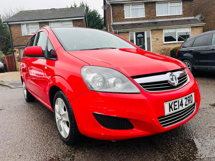 Vauxhall Zafira 1.8 16V Exclusiv Euro 5 5dr