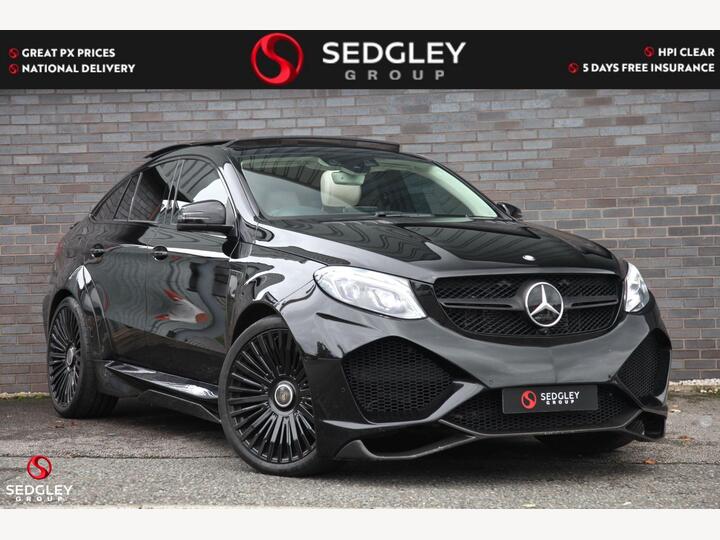 Mercedes-Benz GLE 5.5 GLE63 V8 AMG S (Premium) Coupe SpdS+7GT 4MATIC Euro 6 (s/s) 5dr