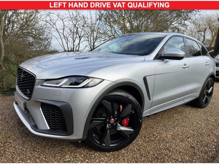 Jaguar F-PACE 5.0 P550 V8 SVR Quickshift AWD Euro 6 (s/s) 5dr