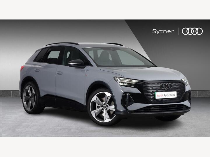 Audi Q4 E-tron 40 Black Edition Auto 5dr 63kWh Audi Q4 E-tron 40 Black Edition Auto 5dr 63kWh