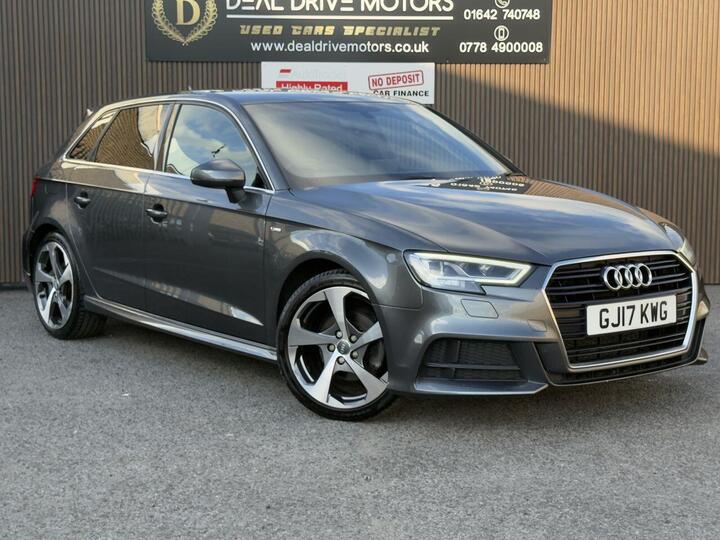 Audi A3 2.0 TDI S Line Sportback S Tronic Auto 6Spd Euro 6 (s/s) 5dr