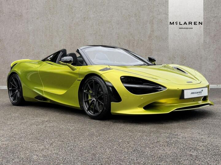 McLaren 750S 4.0T V8 Spider SSG Euro 6 (s/s) 2dr