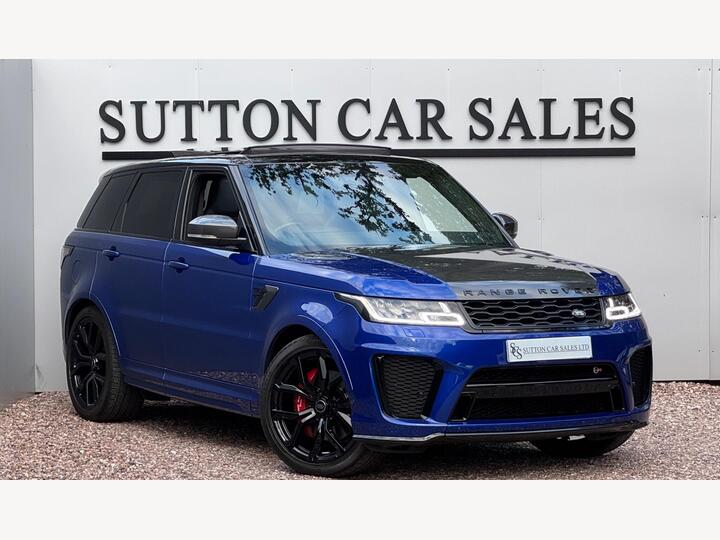 Land Rover Range Rover Sport 5.0 P575 V8 SVR Auto 4WD Euro 6 (s/s) 5dr
