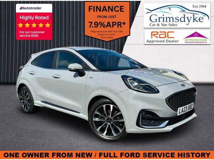 Ford PUMA 1.0T EcoBoost MHEV ST-Line Vignale DCT Euro 6 (s/s) 5dr