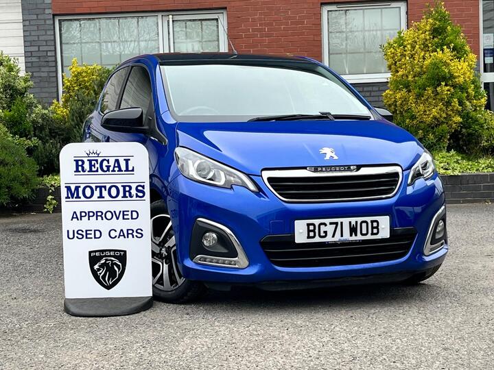 Peugeot 108 1.0 Allure Euro 6 (s/s) 5dr Peugeot 108 1.0 Allure Euro 6 (s/s) 5dr